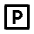 Parking Box Line Icon from Remix Line Set