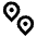 Pin Distance Line Icon from Remix Line Set | Free Download as SVG Vector and Transparent PNG | Streamline icons