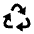 Recycle Line Icon from Remix Line Set