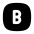 Square Rounded Letter B icon - Free transparent PNG, SVG. No sign up needed.