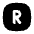 Square Rounded Letter R icon - Free transparent PNG, SVG. No sign up needed.