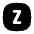 Square Rounded Letter Z Icon from Tabler Filled Set