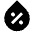 Water Percent Fill Icon from Remix Fill Set