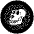 Ape Icon from Cryptocurrency Black Set