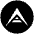 Ark Icon from Cryptocurrency Black Set
