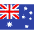 AU Australia Icon from Flagpack Set