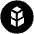 Bnt Icon from Cryptocurrency Black Set