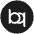 Bq Icon from Cryptocurrency Black Set