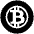 Btg Icon from Cryptocurrency Black Set