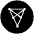Chz Icon from Cryptocurrency Black Set