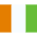 CI Côte D'Ivoire Ivory Coast Icon from Flagpack Set