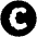 Cnd Icon from Cryptocurrency Black Set