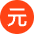 Cny Icon from Cryptocurrency Colors Set