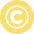 Ctr Icon from Cryptocurrency Colors Set