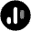 Dtr Icon from Cryptocurrency Black Set