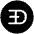 Edoge Icon from Cryptocurrency Black Set