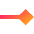 End Point Diamond Icon from Sharp Gradient Set