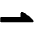 End Point Half Triangle Icon from Plump Solid Set