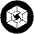 Exp Icon from Cryptocurrency Black Set