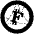 Fjc Icon from Cryptocurrency Black Set