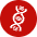Fldc Icon from Cryptocurrency Colors Set