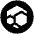 Flux Icon from Cryptocurrency Black Set