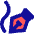 Freehand Tool Icon from Sharp Pop Set