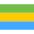 GA Gabon Icon from Flagpack Set