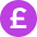 Gbp Icon from Cryptocurrency Colors Set