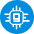 Gin Icon from Cryptocurrency Colors Set