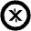 Glxt Icon from Cryptocurrency Black Set