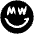 Grin Icon from Cryptocurrency Black Set
