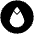 Gup Icon from Cryptocurrency Black Set
