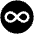 Icp Icon from Cryptocurrency Black Set