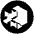 Iotx Icon from Cryptocurrency Black Set