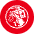Klown Icon from Cryptocurrency Colors Set