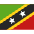 KN Saint Kitts And Nevis Icon from Flagpack Set | Free Download as SVG Vector and Transparent PNG | Streamline icons