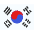 KR Korea South Icon from Flagpack Set