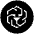 Leo Icon from Cryptocurrency Black Set