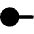 Line Start Circle Icon from Core Solid Set