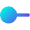 Line Start Circle Icon from Core Gradient Set