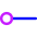 Line Start Circle Icon from Core Neon Set