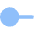 Line Start Circle Icon from Core Flat Set