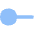 Line Start Circle Icon from Flex Flat Set