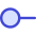 Line Start Circle Icon from Core Duo Set