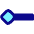 Line Start Diamond Icon from Plump Pop Set