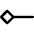 Line Start Diamond Icon from Core Line Set