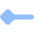 Line Start Diamond Icon from Core Flat Set