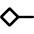 Line Start Diamond Icon from Core Line Set