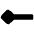 Line Start Diamond Icon from Plump Solid Set